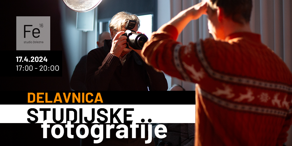 Delavnica studijske fotografije